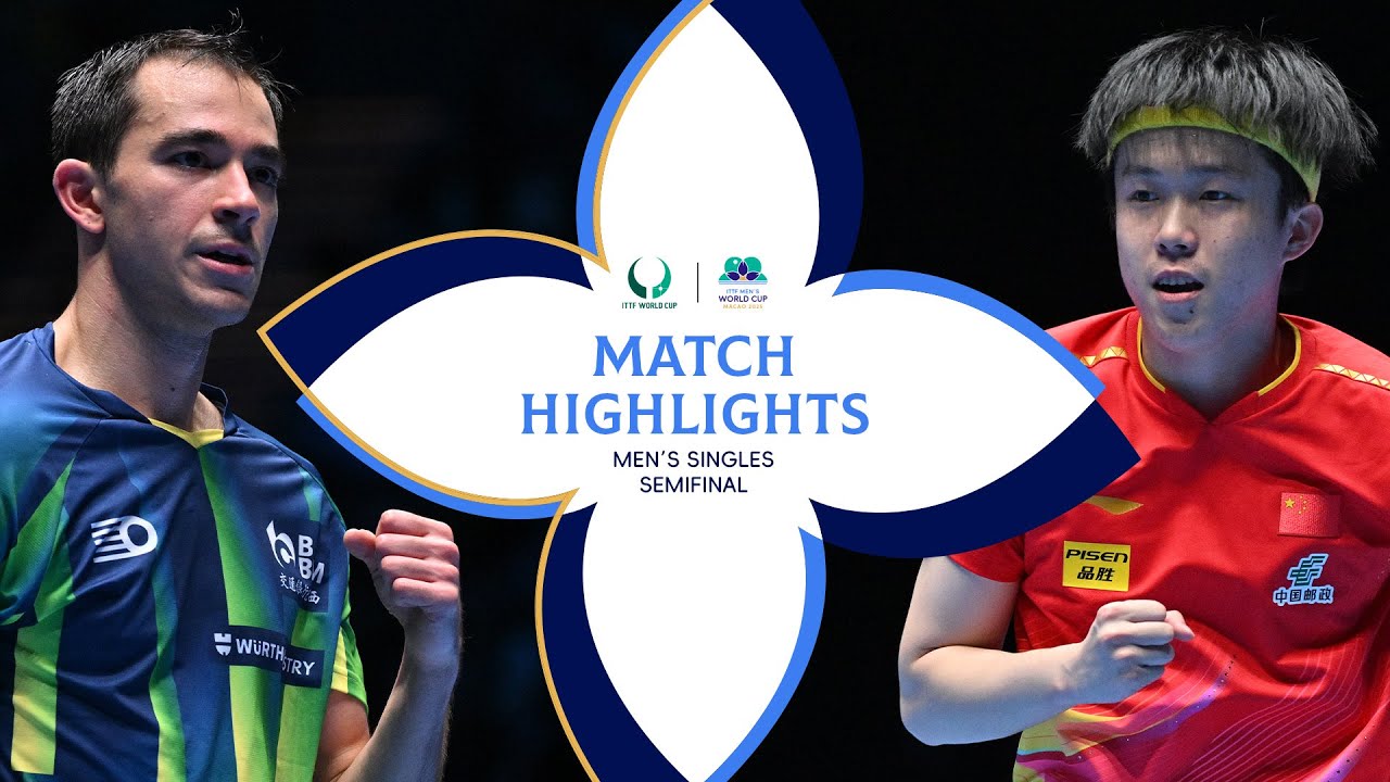 Hugo Calderano vs Wang Chuqin | Match Highlights | #ITTFWORLDCUP 2025