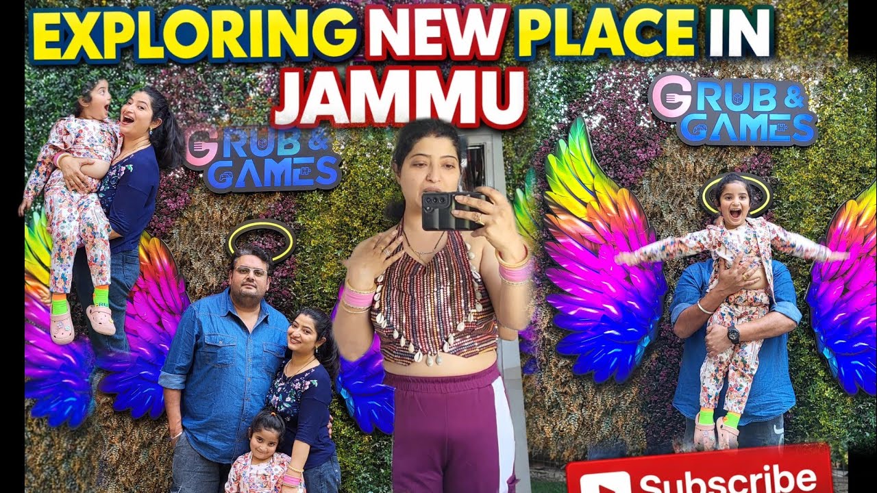 Exploring a New Place in Jammu | Family Day Out Vlog 🤞