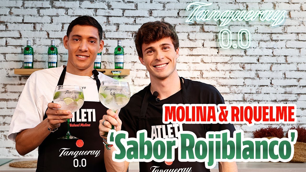 Tanqueray 0.0 'Sabor Rojiblanco', feat. Molina&nbsp;&&nbsp;Riquelme: milanesa with potatoes