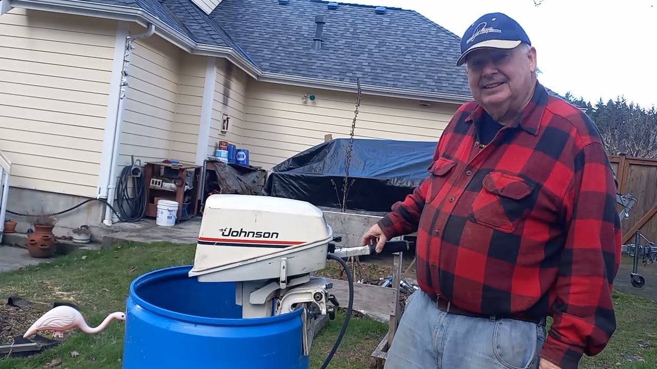 1983 4.5 hp Johnson Outboard Motor