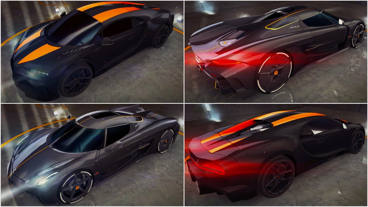 Asphalt 8, Bugatti Chiron Supersport 300+ Vs Koenigsegg Jesko Absolut, MULTIPLAYER