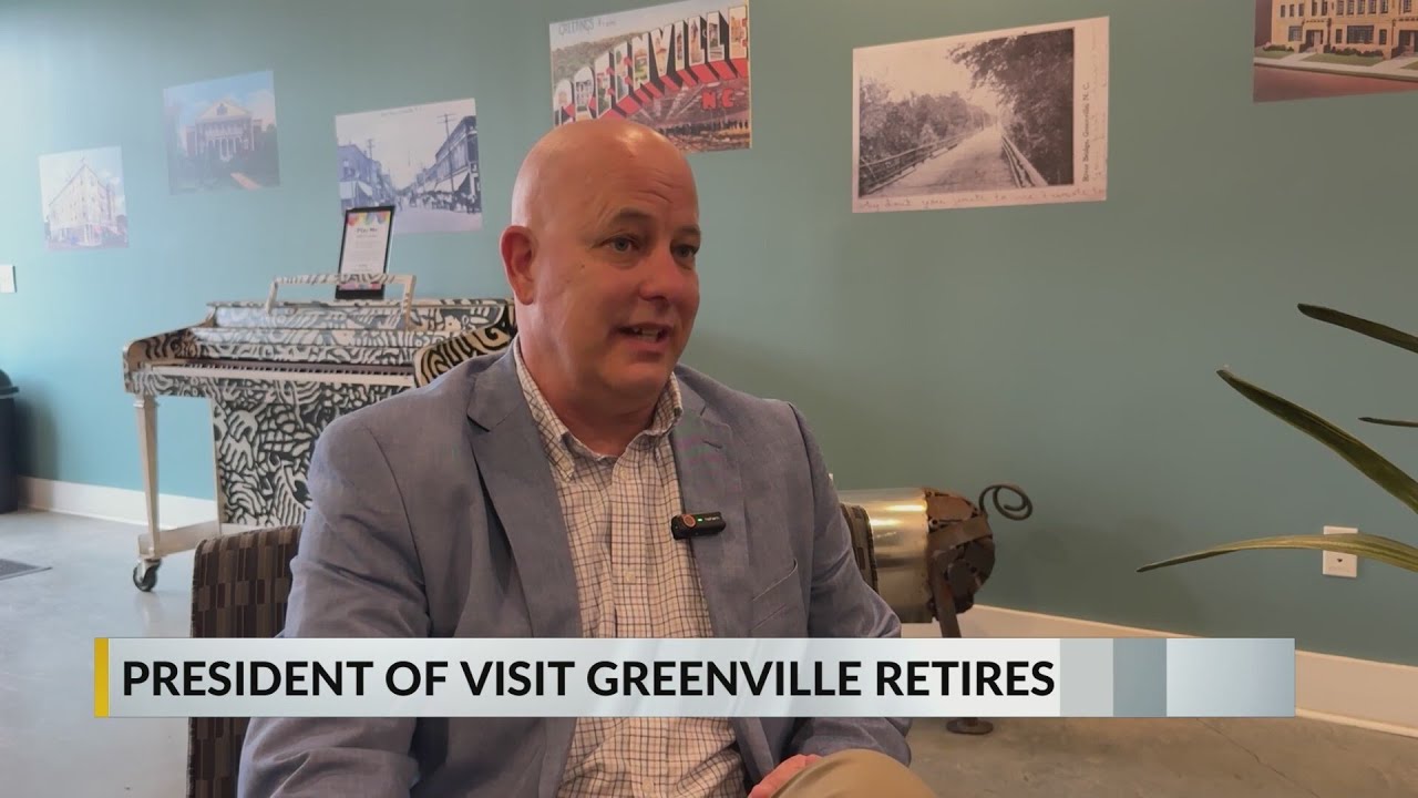 President and CEO of Visit Greenville retiring -- a sit down with Andrew Schmidt