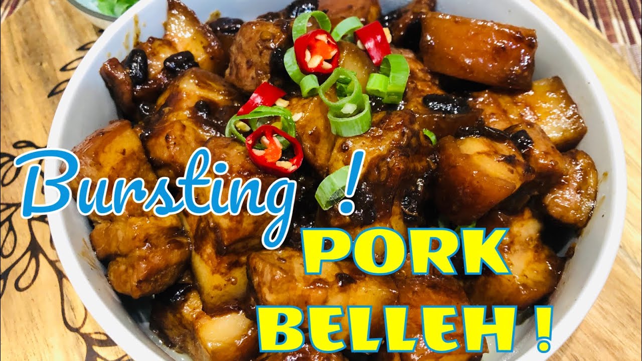 Pork Belly With Black Beans l Pork Tausi Pinoy-Style