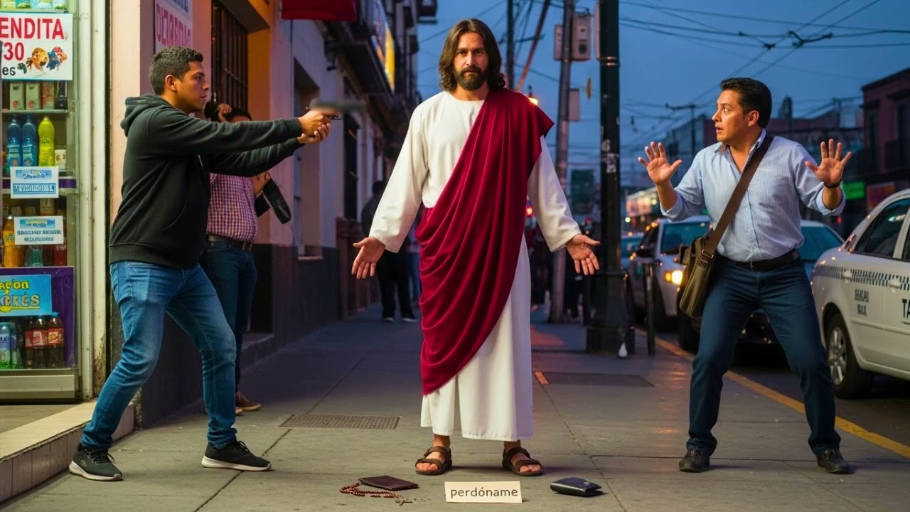 EL AGRESOR CARGABA EL ARMA… Y JESÚS SE PUSO ENTRE ÉL Y SU VÍCTIMA