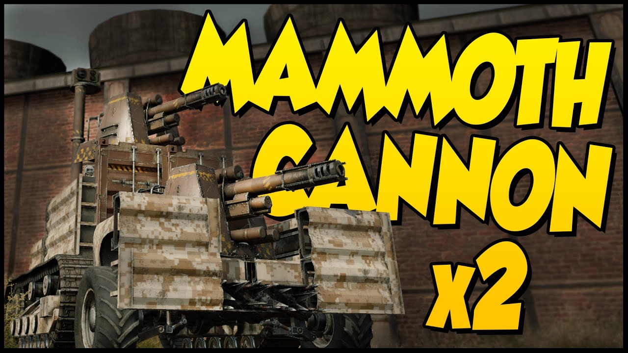 Crossout ➤ Dual MAMMOTH Cannons! - Death After Death After Death! [Crossout Gameplay Mammoth Cannon]