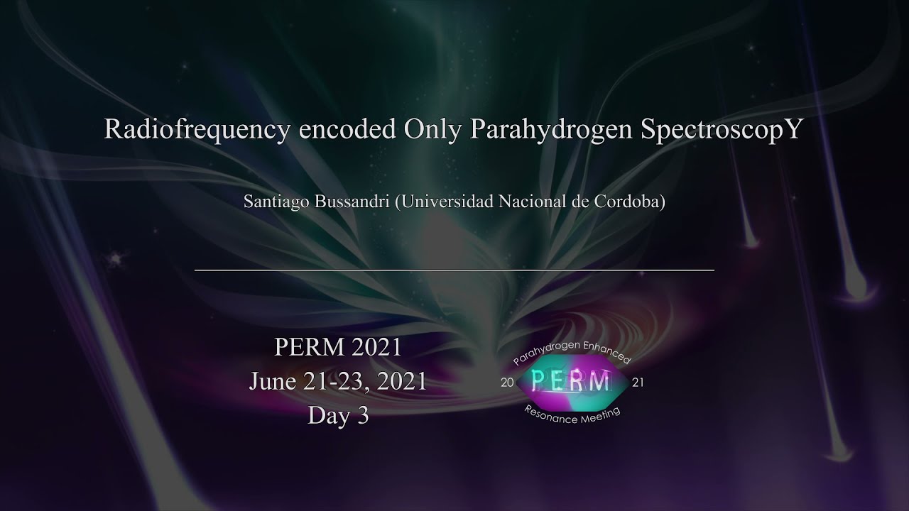 Radiofrequency encoded Only Parahydrogen SpectroscopY