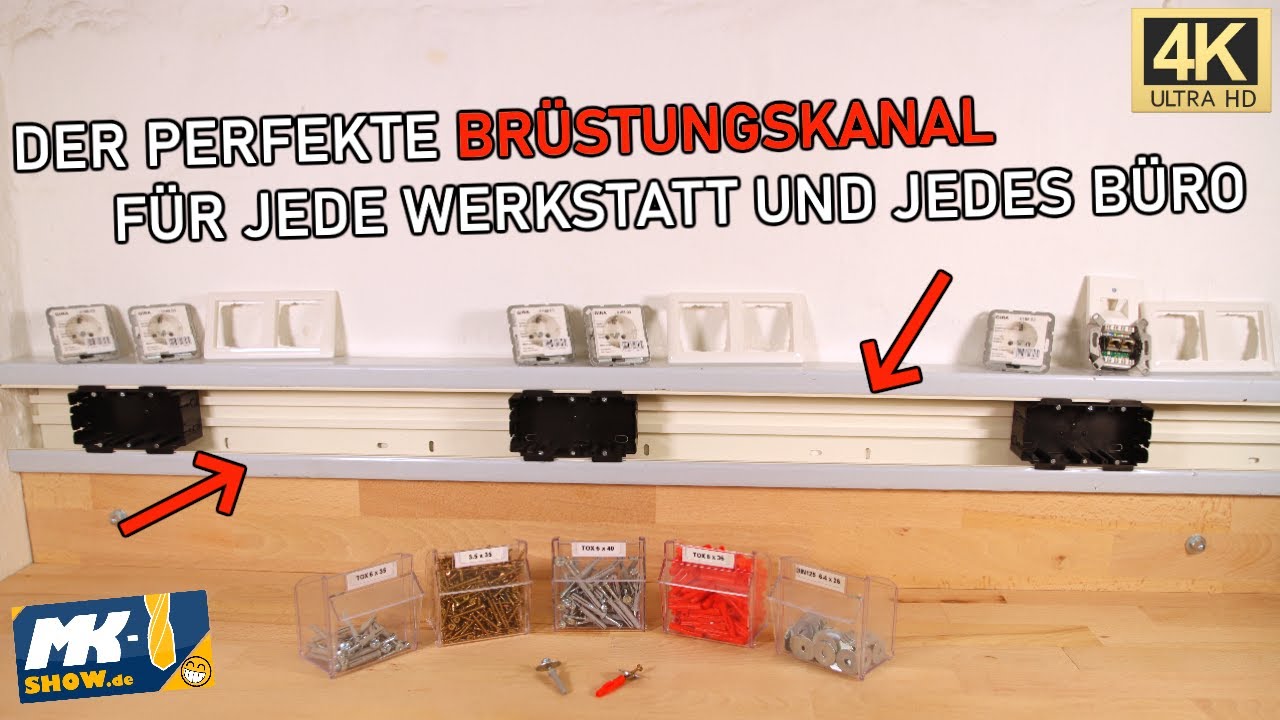 ✔ Brüstungskanal installieren - Für jeden das passende😉