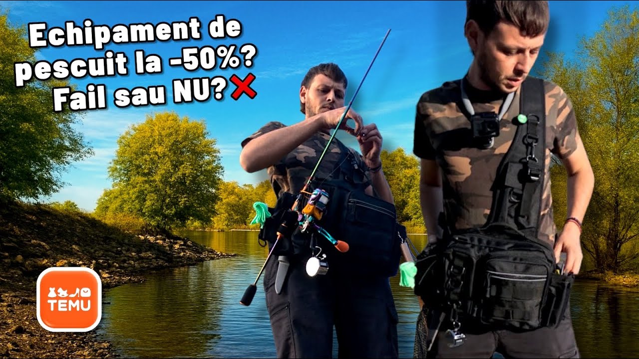 Echipament pentru pescuit de pe TEMU | Review SINCER ✅
