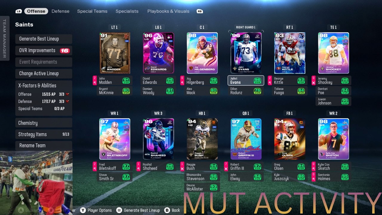 Madden 26 | MUT H2H Ranked | RG III Is The New QB! | 4K