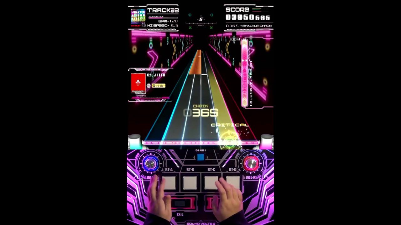 【SDVX II 】 Lunatic Rough Party!! 【EXH】