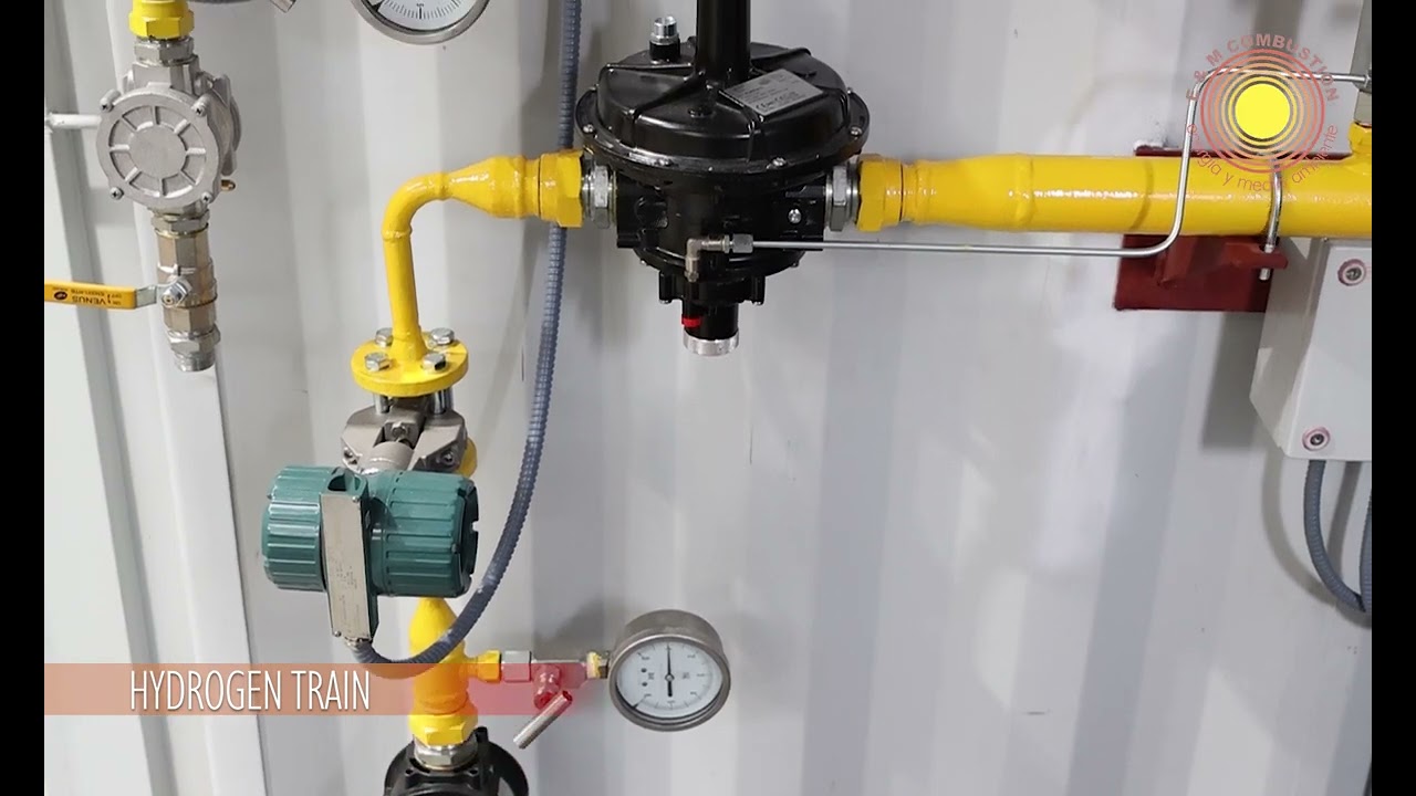 Hydrogen combustion project for mining in Chile