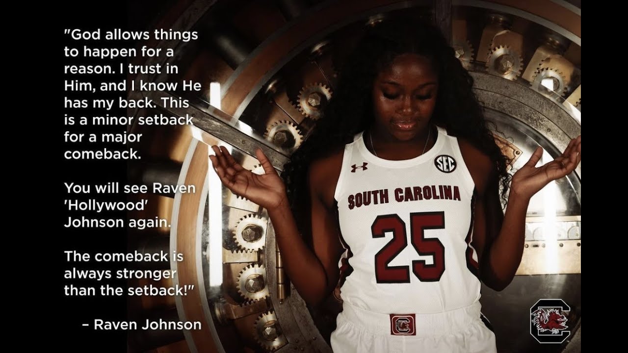 Raven Johnson out for the season