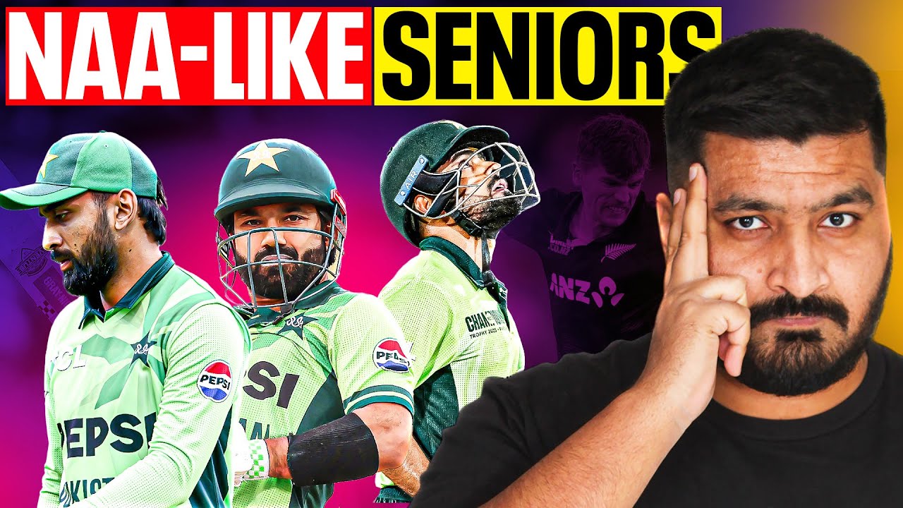 Naa-Like Hain Yeh dono Babar Azam & Rizwan | Poor Batting from Abdullah Shafique | Pak vs Nz 2025 |