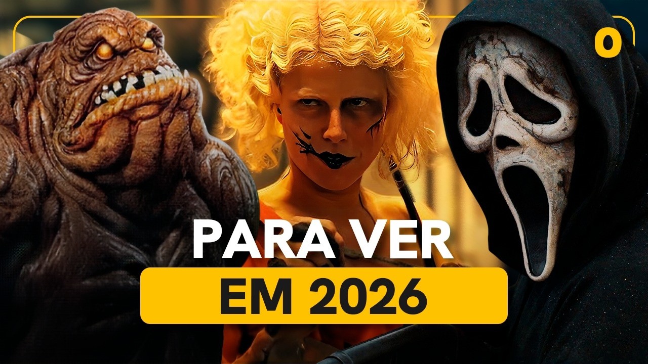 FILMES DE TERROR Que Voc&ecirc; TEM QUE VER em 2026: P&acirc;nico 7, A Noiva, Cara de Barro E MAIS