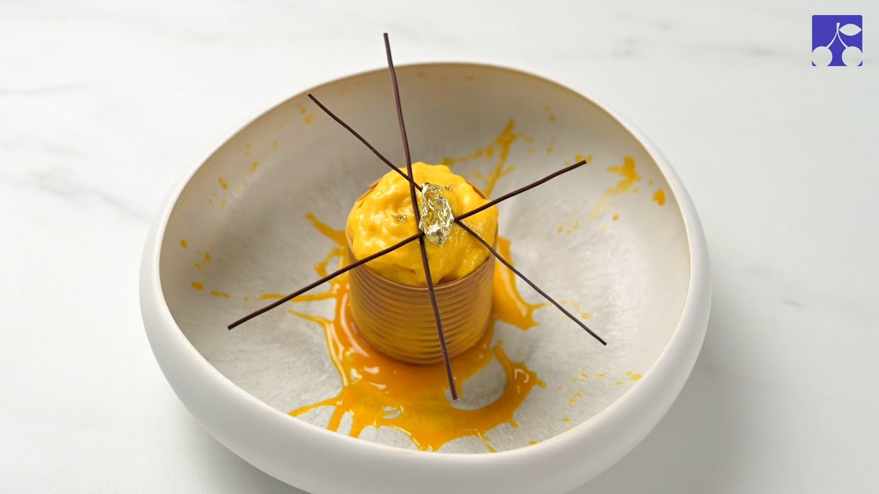EXOTIC HEAVEN (STABILIZED FRUIT PUREE) - pastry recipe