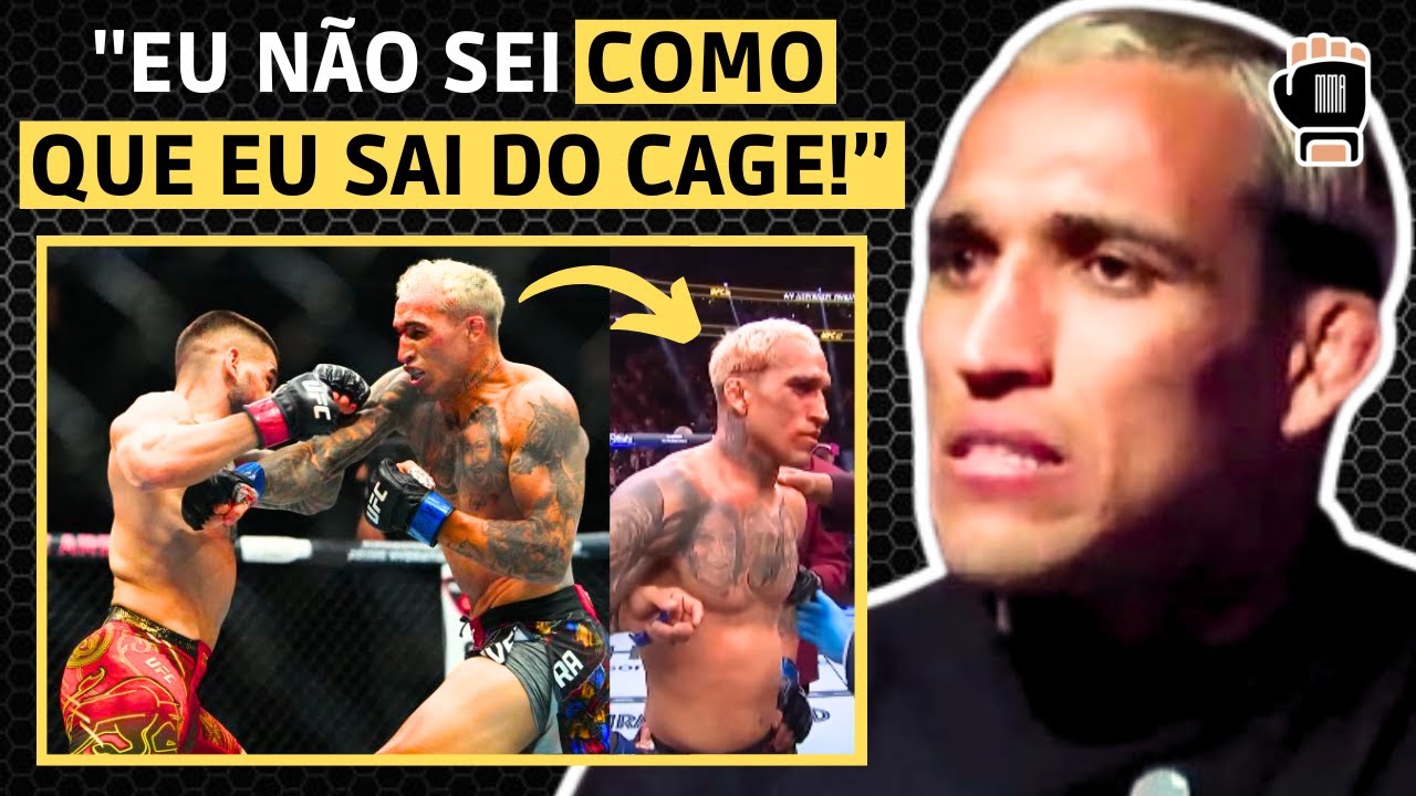 CHARLES DO BRONX DESABAFA SOBRE DERROTA PARA ILIA TOPURIA