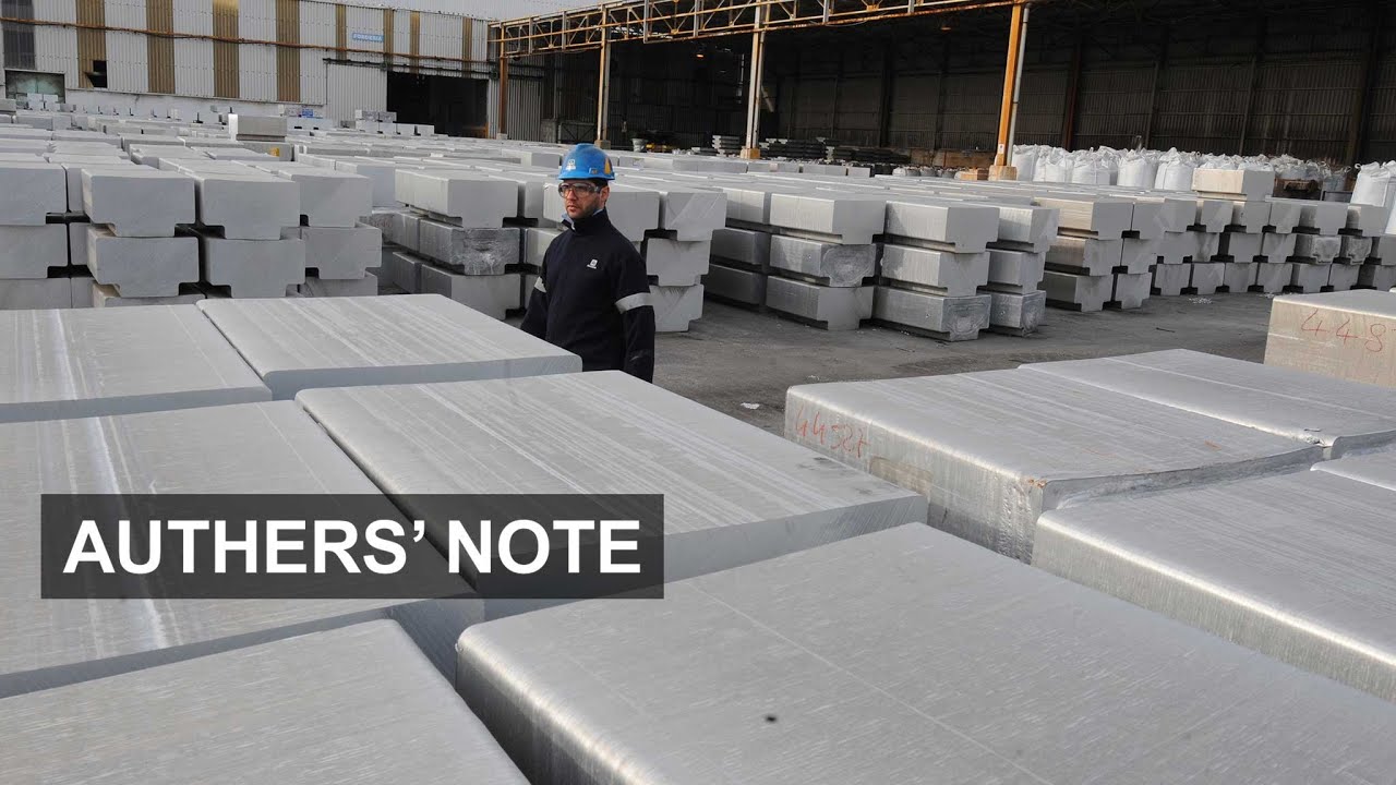 Lighter metals | Authers' Note