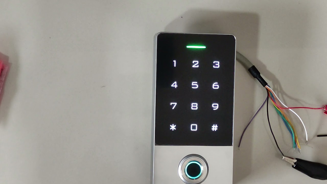 TF1 Controle de Acesso com Biometria  Proteção IP66