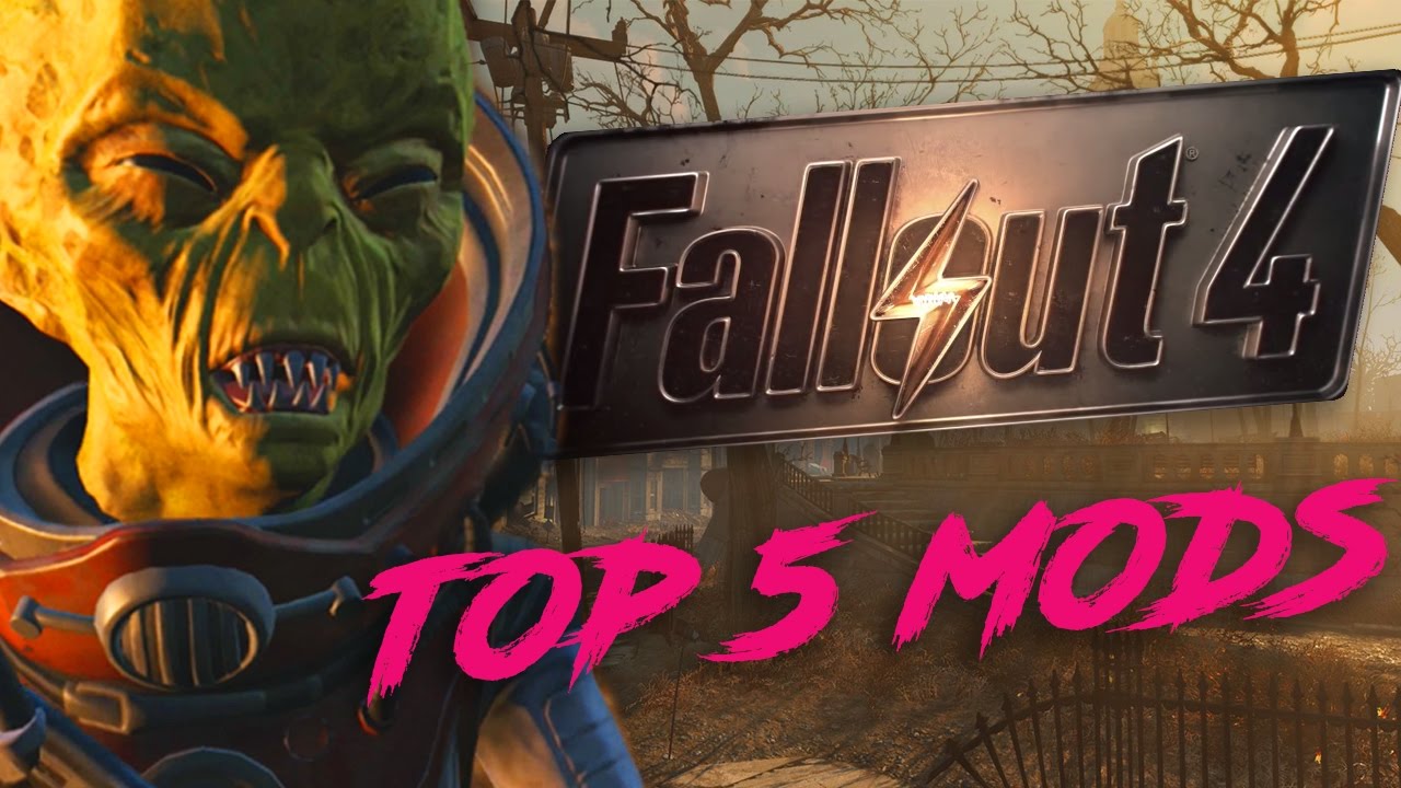 TOP 5 FALLOUT 4  CONSOLE MODS - JUST DOM SHOW