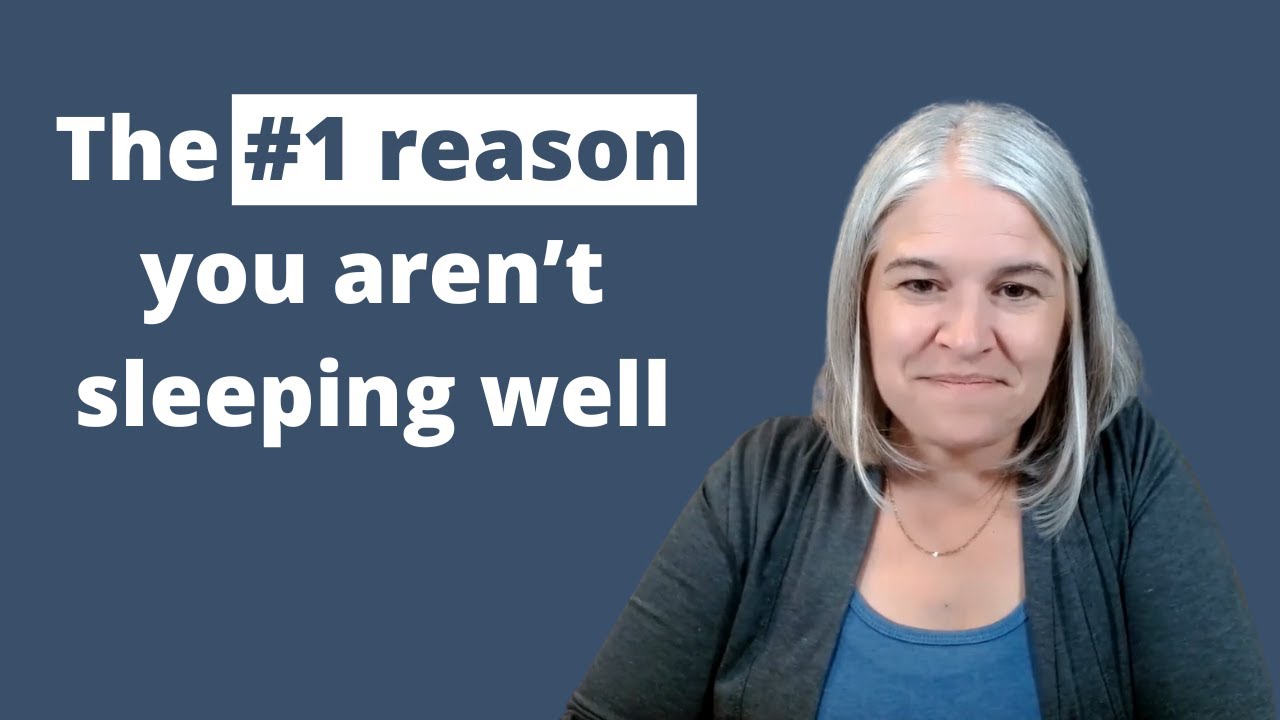 The #1 reason you aren’t sleeping!