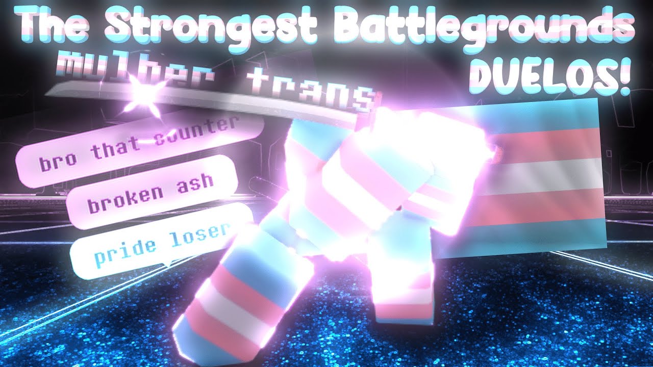 DESTRUINDO TRANSF&Oacute;BICOS T&Oacute;XICOS em duelos no ROBLOX! (The Strongest Battlegrounds)