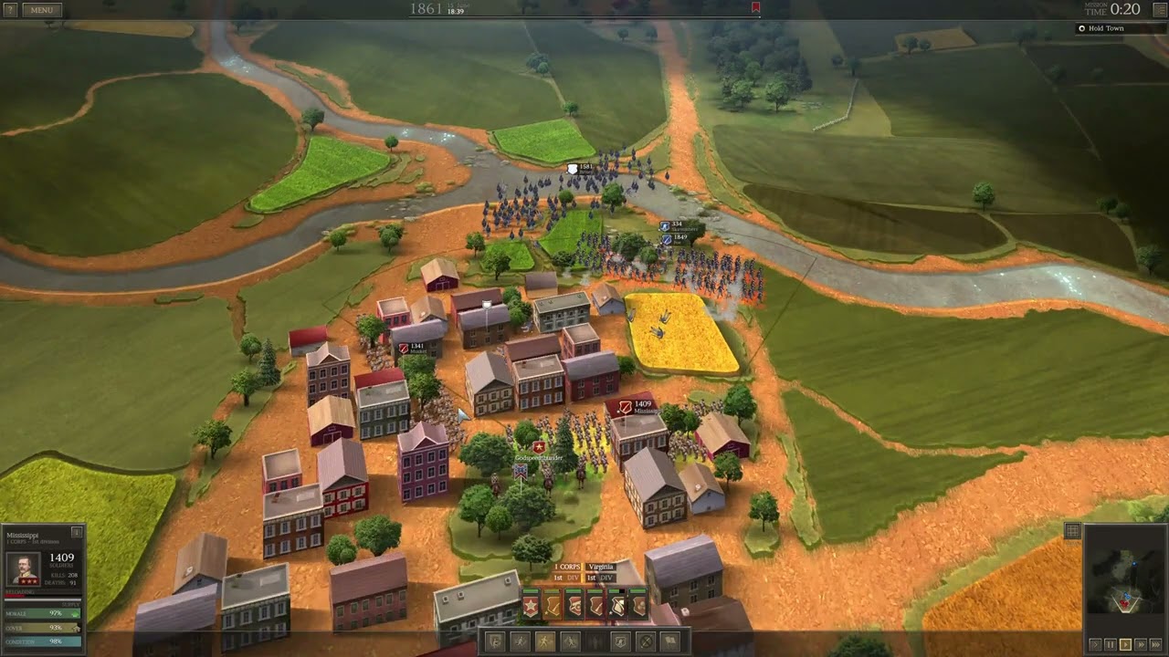 Ultimate General Civil War CSA Legendary Difficulty Part 2 Newport News