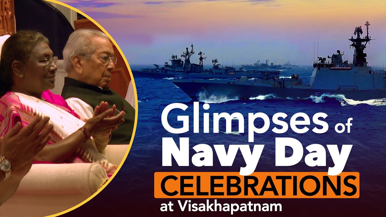 Glimpses of Navy Day celebrations at Visakhapatnam