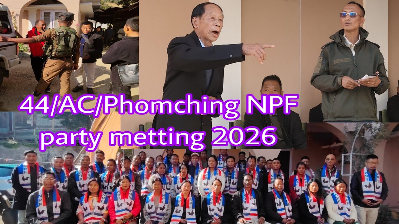 Naga People's Front ,44 A/C Phomching NPF Oath Taking Ceremony 2026