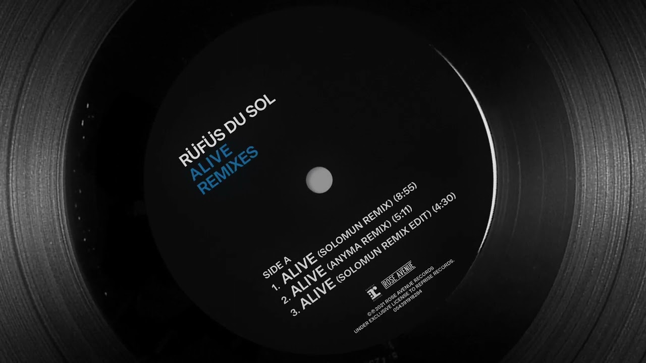 R&Uuml;F&Uuml;S DU SOL - Alive (Solomun Remix) [Official Audio]
