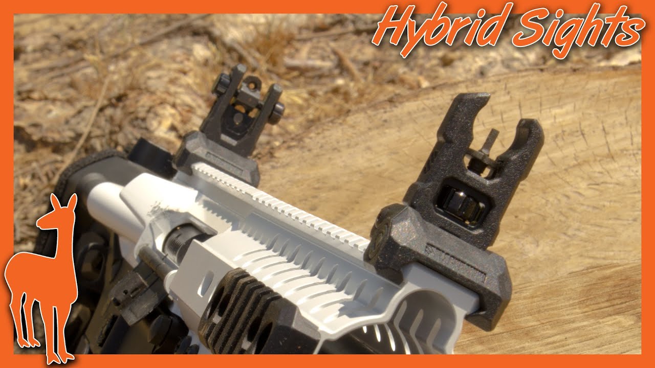 Blackhawk Hybrid Folding Sights Review - Invisible until you need them