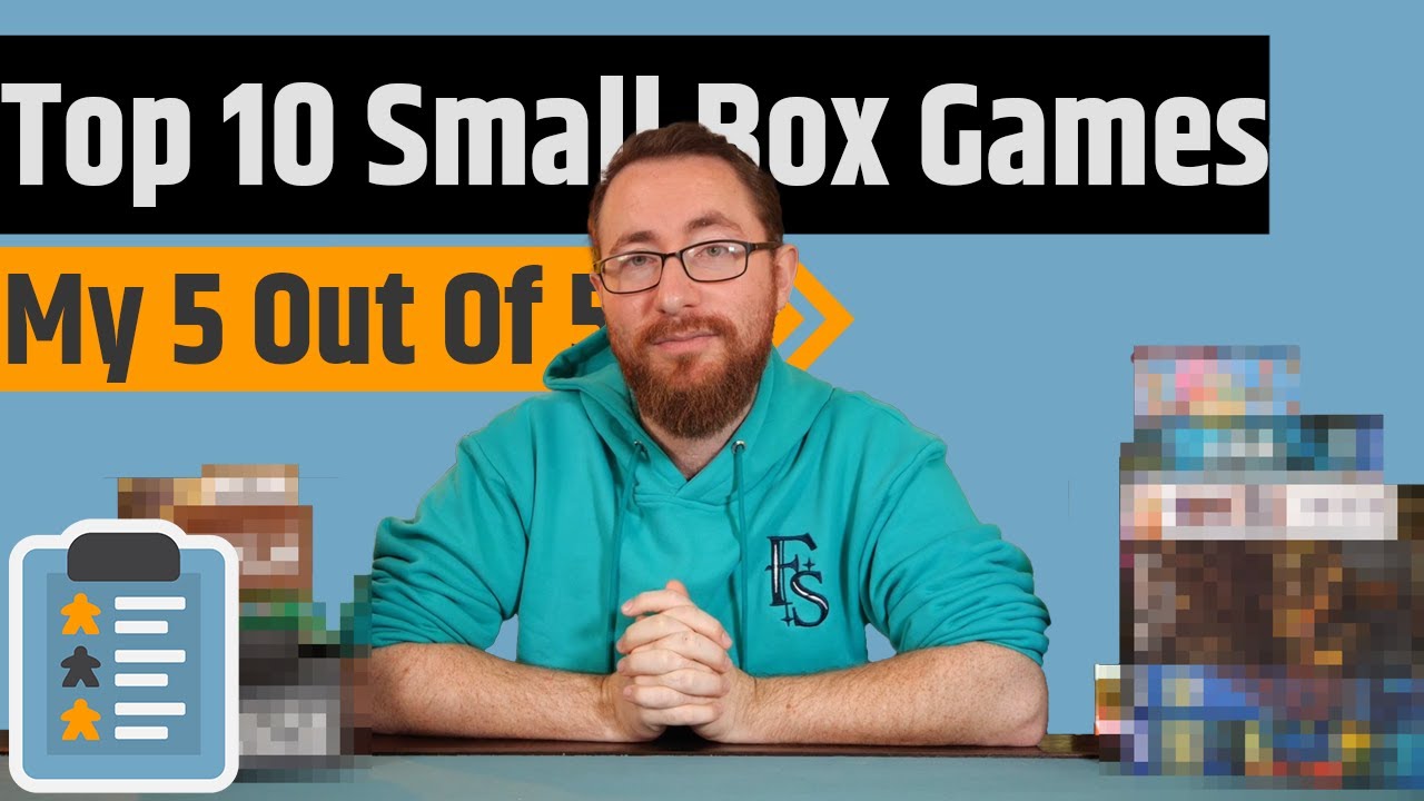 The Best 10 Small Box Games - My 5 Out Of 5's