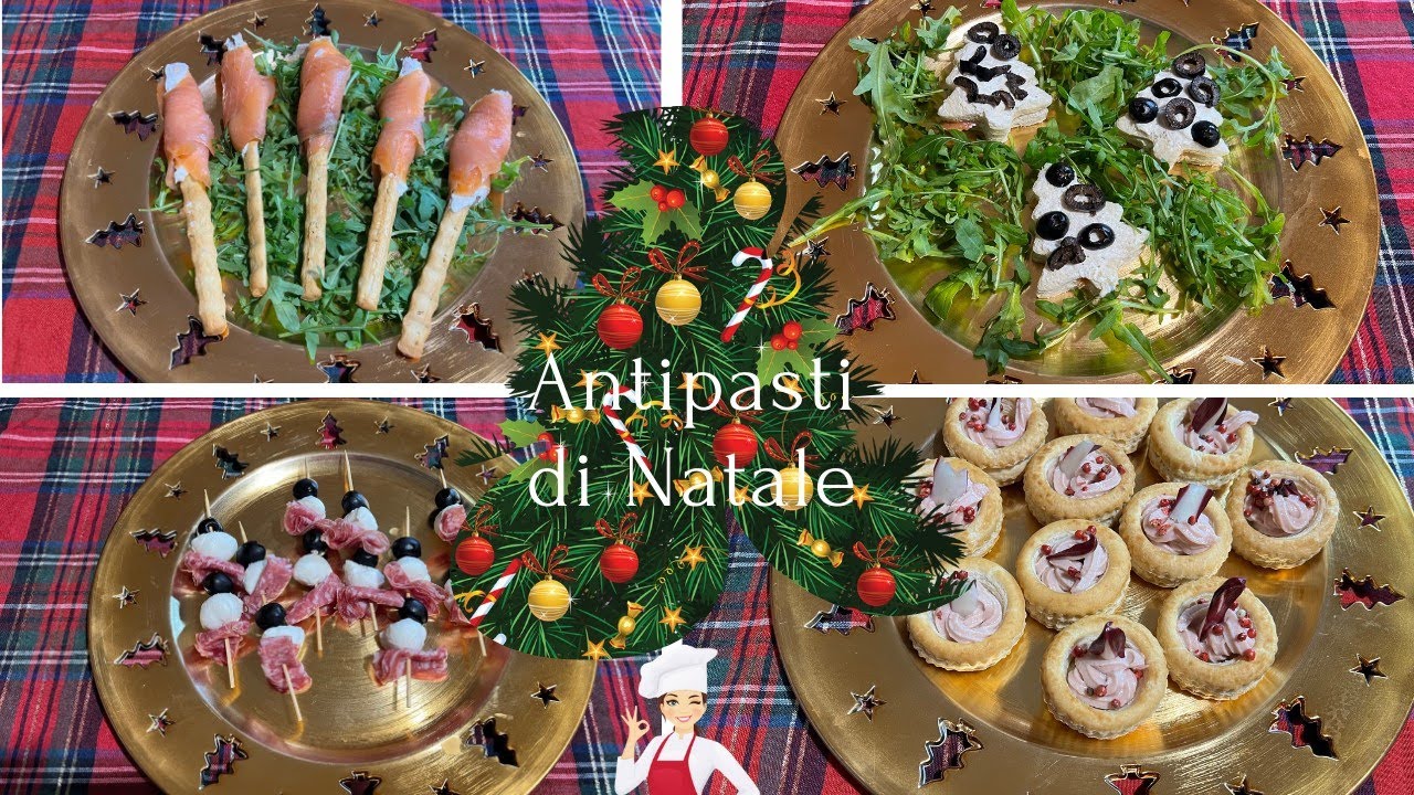 ANTIPASTI NATALIZI VELOCI | ANTIPASTI PER LE FESTE | FINGER FOOD | SAPORINEW