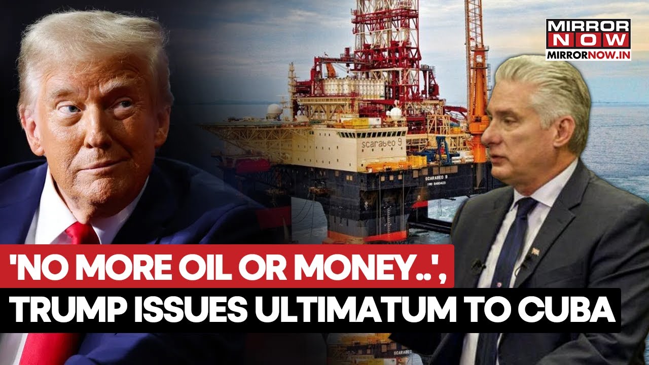 Trump's Big Ultimatum To Cuba After Maduro's Capture; 'No More Oil Or Money', What Is He Planning?