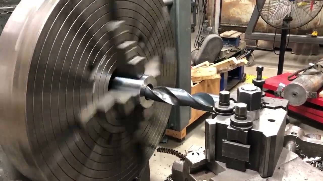 Drilling With Lathe Carriage