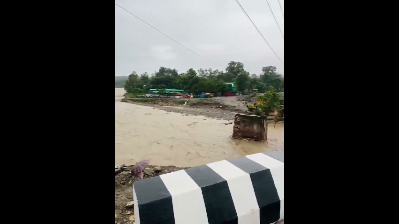 New bridge recently built at Nanda ki Chowki in Dehradun