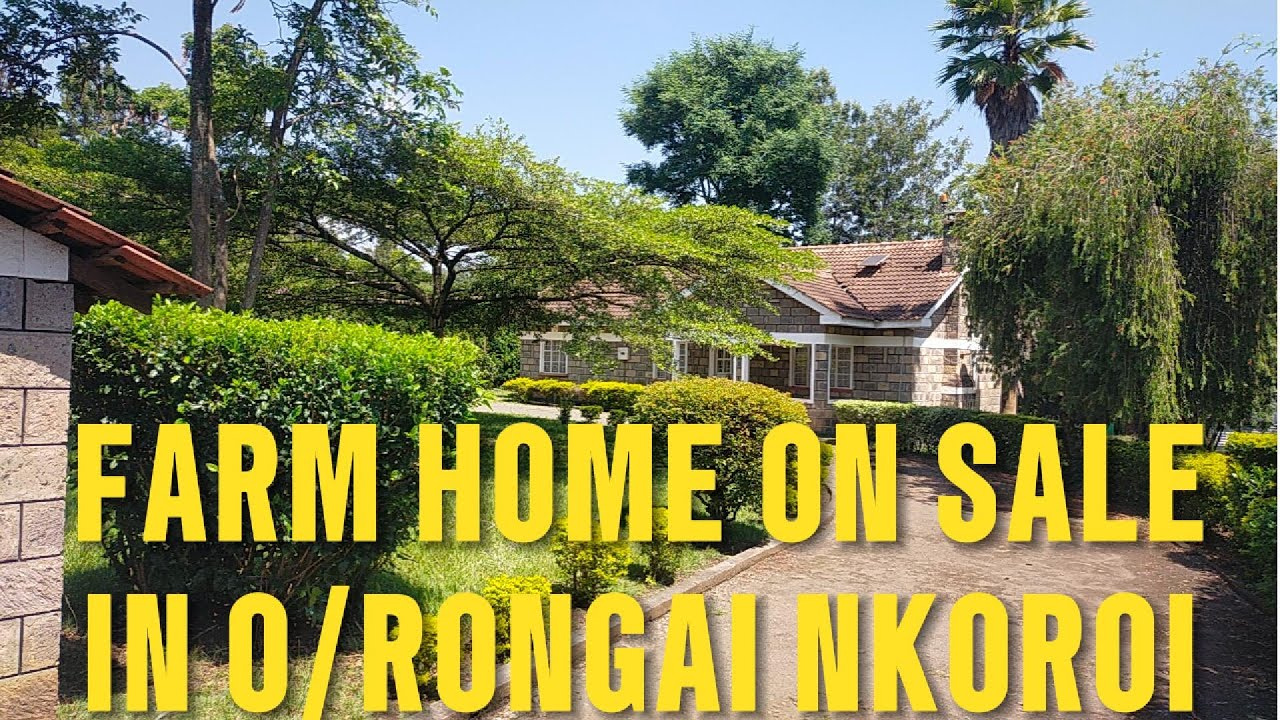 FARM HOME FOR SALE IN ONGATA RONGAI NKOROI