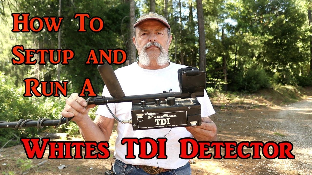 Детектор Whites TDI, как его настроить и эксплуатировать.