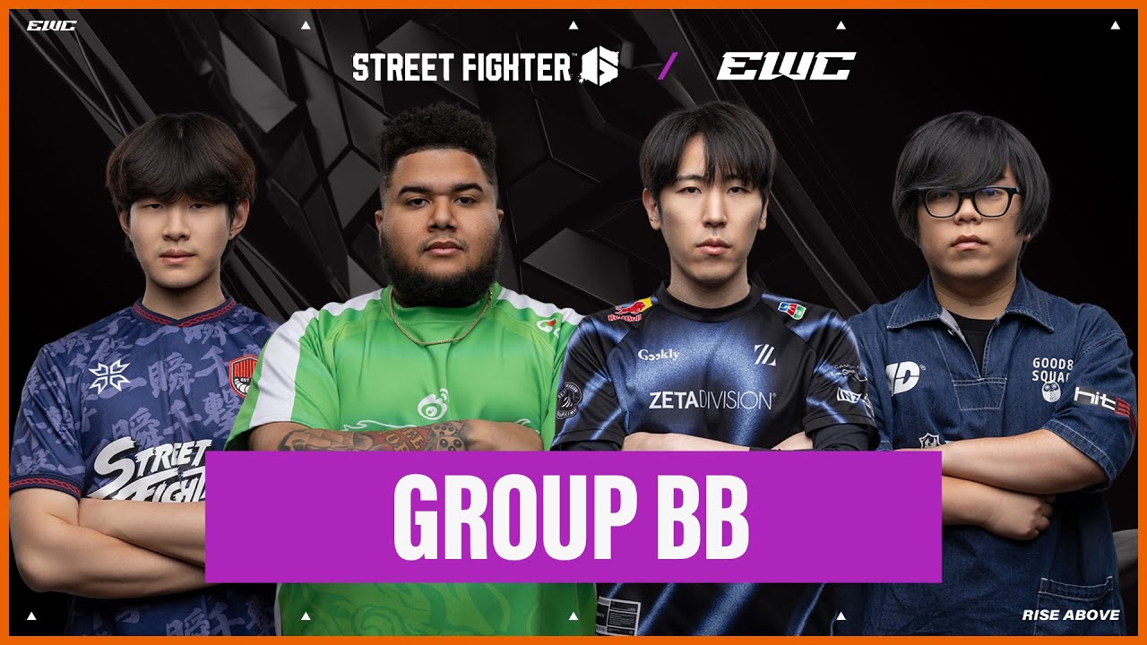 Street Fighter 6 at EWC 25 | Day 1 - Group Stage - Group BB