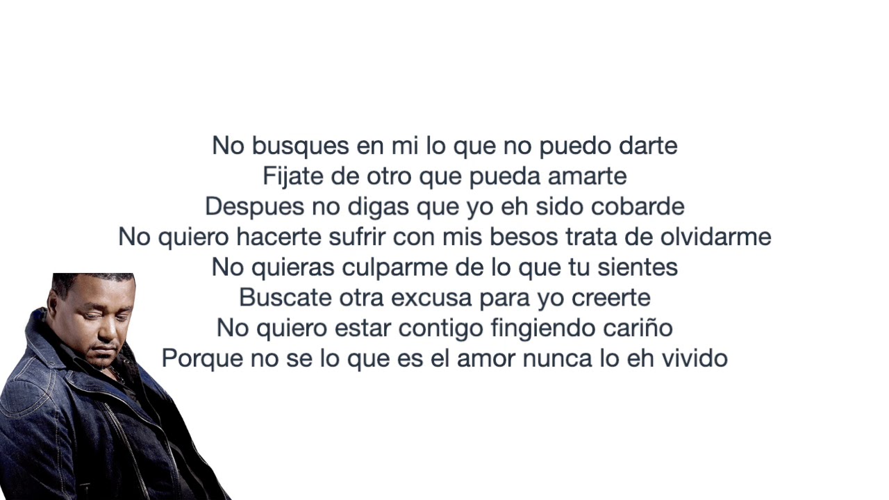Luis Miguel del Amargue - No Te Enamores de Mi Letra