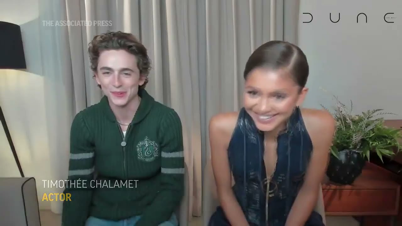 Timothée Chalamet and Zendaya reflect on their 