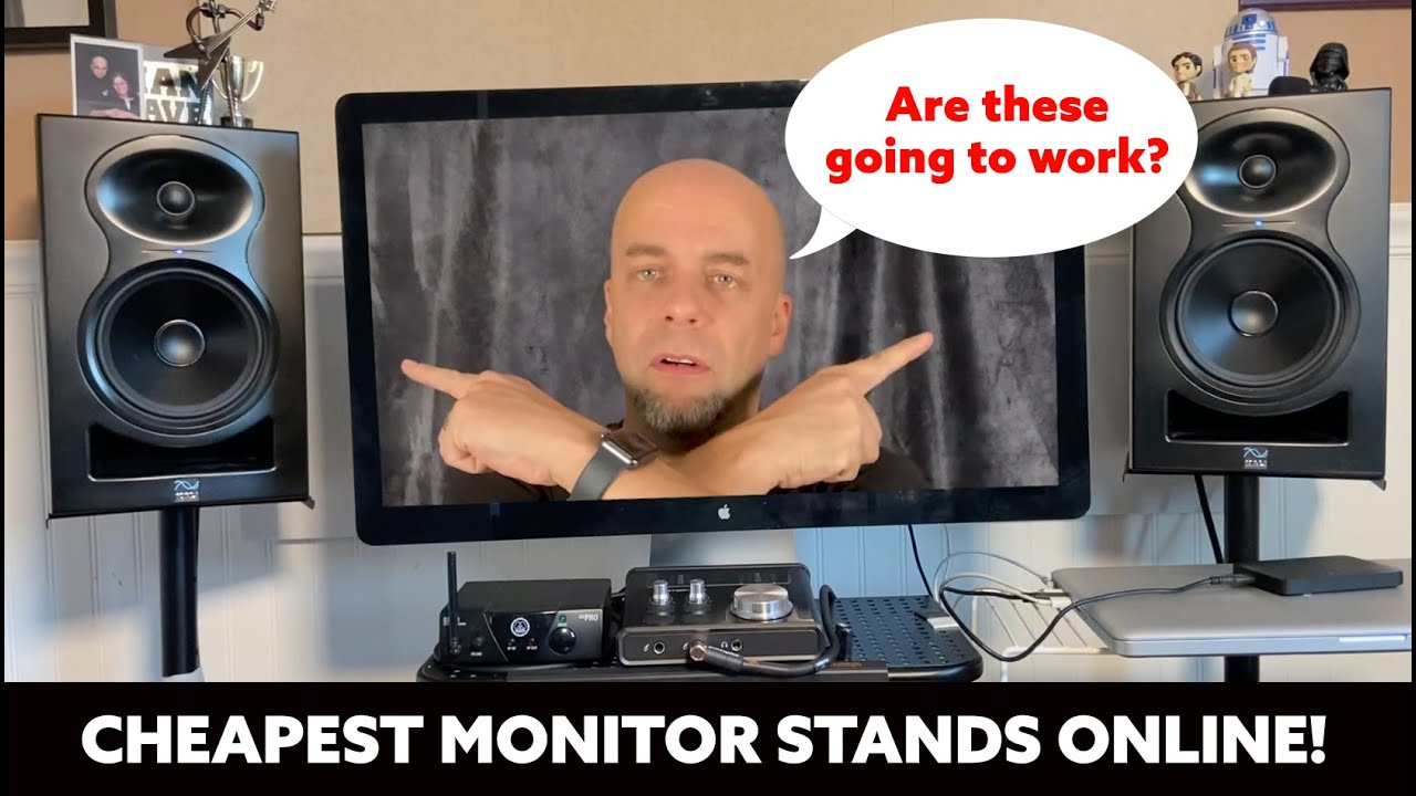 Adjustable Studio Monitor Stands on a Budget