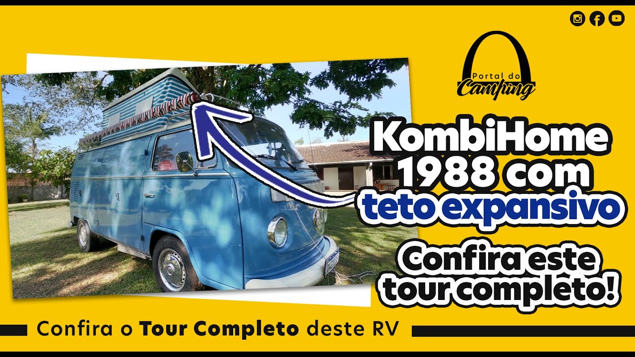 KOMBIHOME COM TETO EXPANDIDO  -  KOMBI POP UP