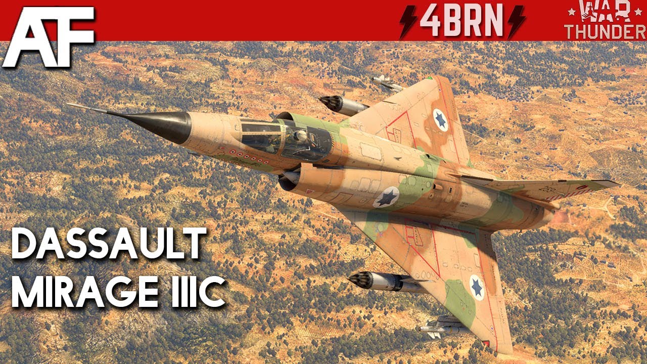 War Thunder - Dassault Mirage IIIC | Gameplay Lietadlá CZ/SK