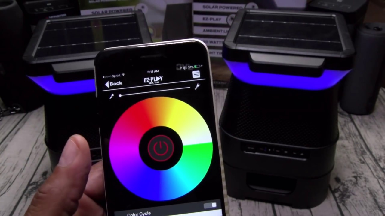 Monster Solara - Solar Powered Water Resistant Bluetooth Speaker