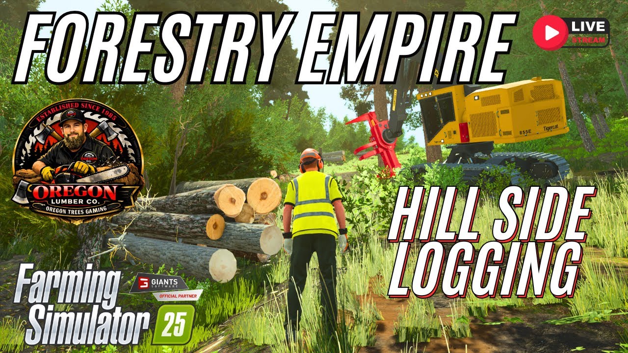 Hillside Logging - Forestry Empire - Farming Simulator 25
