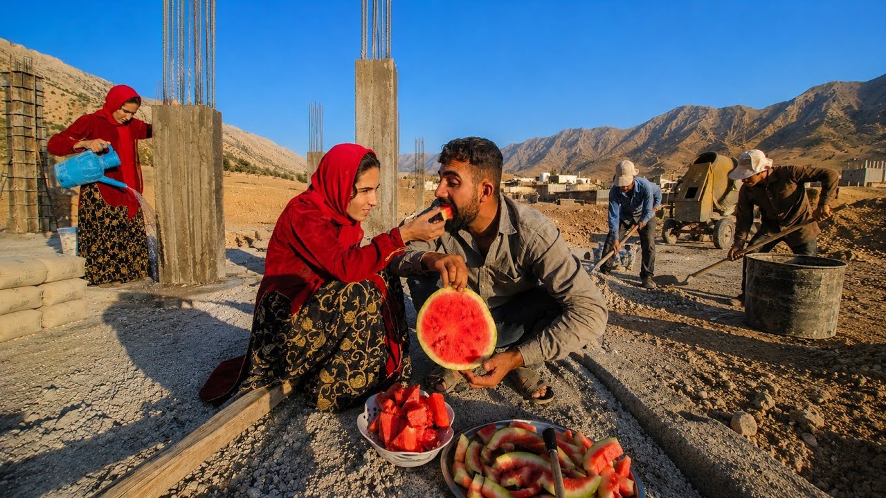 💪 From Construction to Sweet Moments | Life in the Mountains 🌄