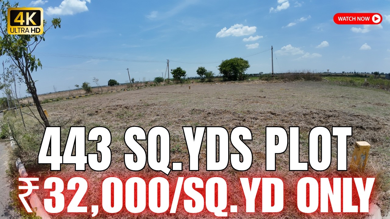 Premium Open Plot Near ORR for Sale | Indresham Investment Opportunity