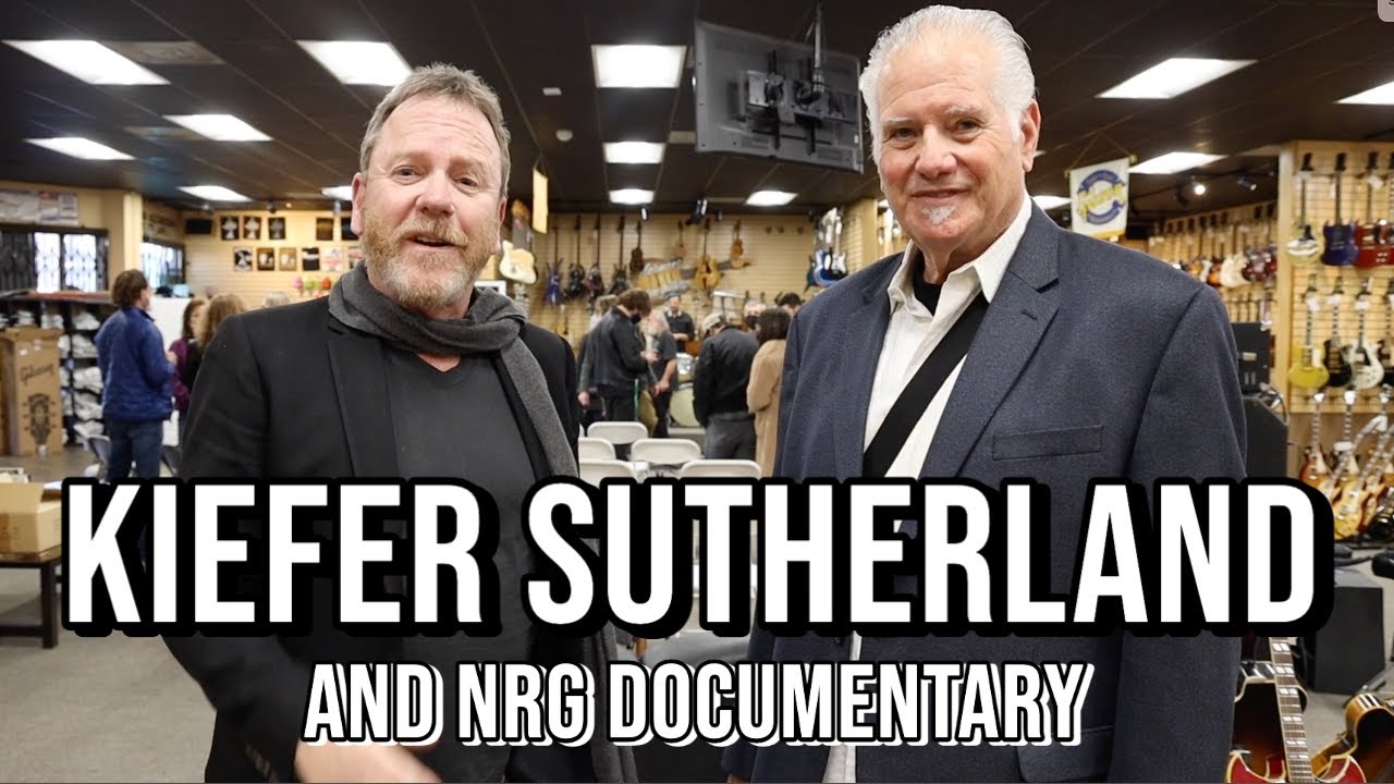 Kiefer Sutherland talks about Norman's Rare Guitars Documentary at Albert Lee's Concert