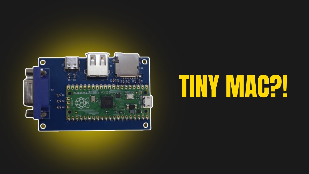 Pico Mac Kit – Turn a Raspberry Pi Pico Into a Mini Classic Mac (Full Demo)