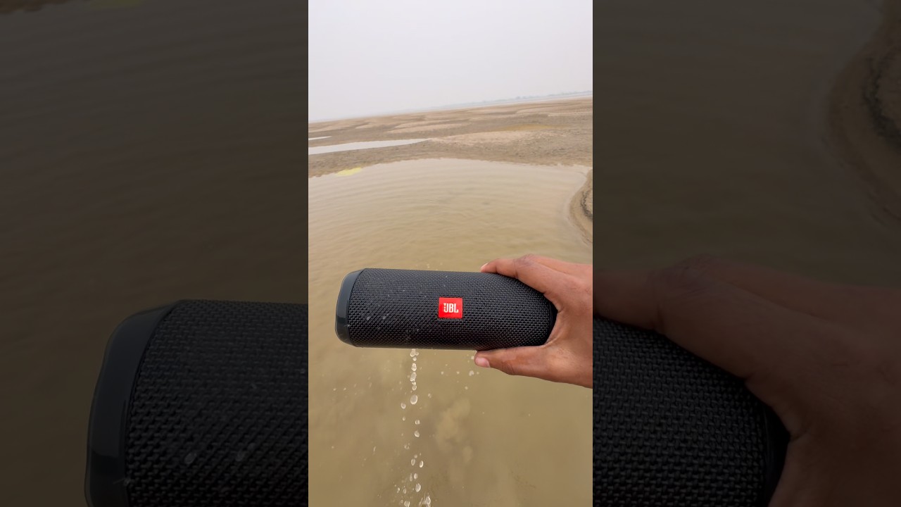 JBL Flip 2  portable speaker testing 💦🔊😱